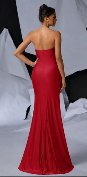 SheIn Glamorous Red Dress thumbnail 2