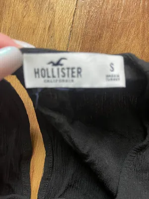 Hollister Black Lace Long Sleeve Shirt thumbnail 3