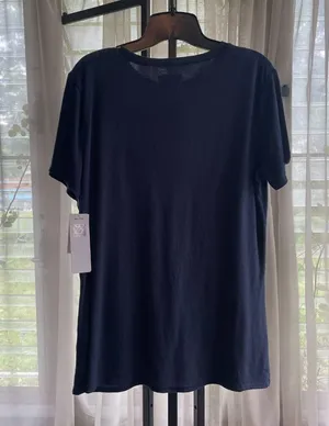 NWT NFL Houston Texans Short Sleeve T-Shirt Team Apparel Navy Blue Womens Size S thumbnail 2