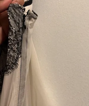 Sexy - 36B Victoria’s Secret Nude and Black Lace Corset Top thumbnail 6