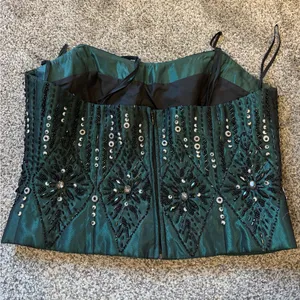 Euro Pierre Cardin Beaded Corset thumbnail 3