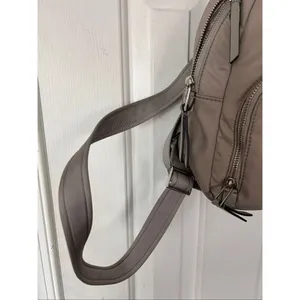 Kate Spade gray backpack small with pockets thumbnail 2
