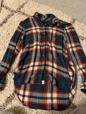 American Eagle Plaid Flannel thumbnail 1