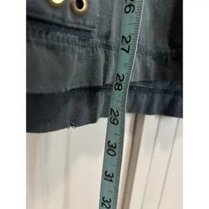 Converse One Star Top Women's Gray Long‎ Sleeve Button Pockets Soft Casual thumbnail 3