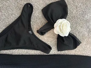 Bathing Suit Set Black thumbnail 2
