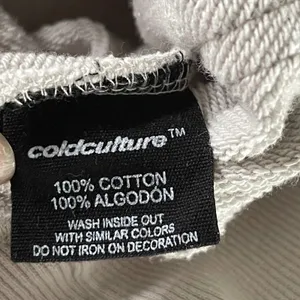 Cold Culture CCW Hoodie Unisex XS Stone‎ Star Graphic Streetwear Heavyweight thumbnail 8