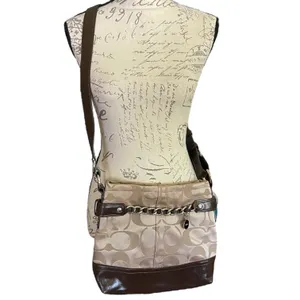 Coach Brown Signature CC Crossbody Purse F16860 thumbnail 2