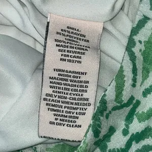 Nanette Lepore Womens Wide Leg Pants Green Ikat Boho Coastal Vacation Large thumbnail 6