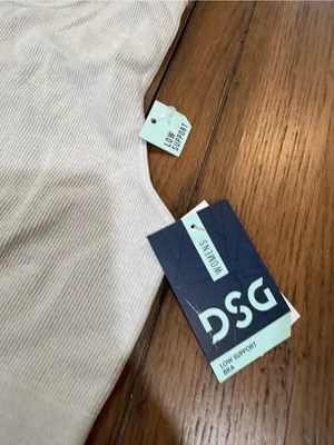 DSG Cream Ribbed Sleeveless Crop Tank thumbnail 2
