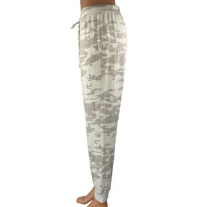 Gap Softspun Women's Cream Tan Camo Camoflage Athletic Joggers Sweatpants Size S thumbnail 2