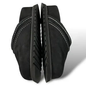Free People Milo Everyday Mules in Black NIB NEW Suede Leather Chunky Size 7 thumbnail 10