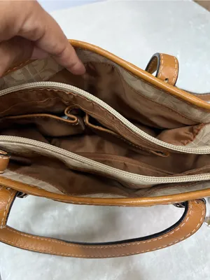 Fossil Patchwork Multicolor Women’s Satchel handbag purse thumbnail 6