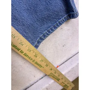 J.Crew Slim Wide Leg Jeans Women 28 Blue High Rise Carpenter Workwear thumbnail 7