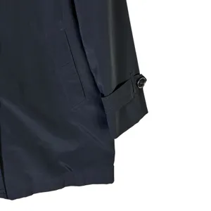 London Fog Womens Classic Trench Coat‎ Size L Black Work Office Timeless Classic thumbnail 5