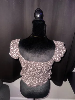 Boutique Baby Doll Blouse Shirt thumbnail 4