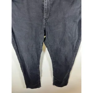 Levis Womens Mid Rise Skinny‎ Jeans Faded Black Denim Size 14 Classic Stretch thumbnail 4