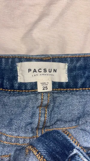 PacSun Jean Skirt Mini Denim Blue thumbnail 3