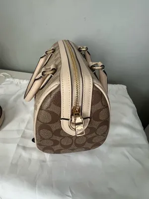 Coach Rowan Satchel In Colorblocked And Matching Wallet thumbnail 13