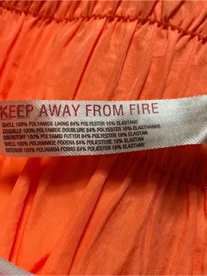 Free people movement “the way home” high rise smocked waistband shorts papaya XS thumbnail 7