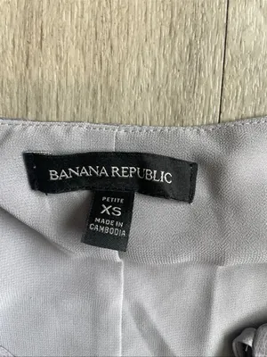 Banana Republic Ombre Maxi Slip Skirt in Light Gray to Black thumbnail 2