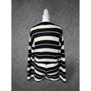 Shein Black And White Striped Knit Two Piece Set Size Small thumbnail 8