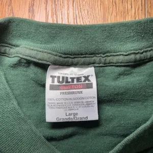 VTG Tultex Western Cowboy Boot Lasso Graphic T-Shirt Green‎ Womens L 90s Cotton thumbnail 3