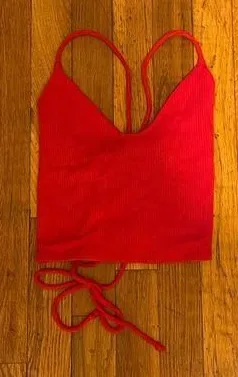 Garage Open Back Tie Top thumbnail 1