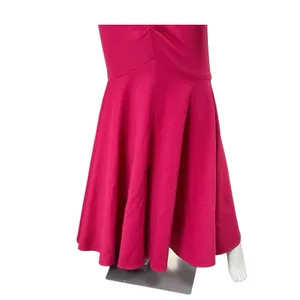 Xscape Fuschia Pink Strapless Ruched Mermaid Maxi Long‎ Gown XS5885C $258 Size 2 thumbnail 5