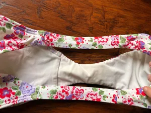 Pacsun Eco White Floral Olivia High Cut Bikini Bottom thumbnail 4