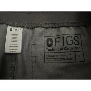 Figs Livingston Basic Scrub Pants Womens S Gray Straight Leg FIONx Medical thumbnail 5