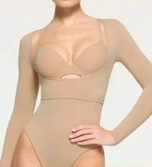 Skims Open Bust Arm Shaper Shapewear Clay SMALL thumbnail 1