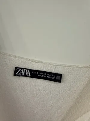 Zara White Mini Dress thumbnail 3