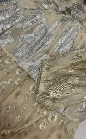 Holiday Metallic Sparkly Mini Dress thumbnail 3