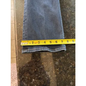 Big Star Nina Jeans Sz 30L Long‎ Dark Denim Distressing Straight Leg Western thumbnail 12