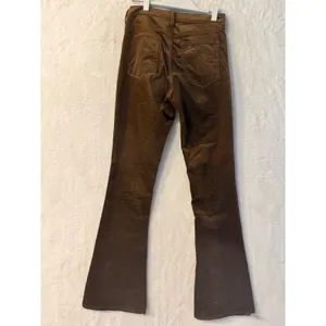 Banana Republic Brown Corduroy High Rise Flare Leg‎ Pants Womens 27 Inseam 31 thumbnail 6