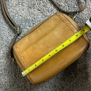 Fossil Leather Crossbody Bag thumbnail 11