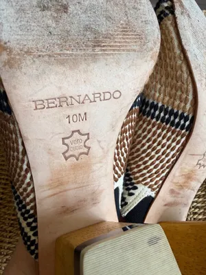 Anthropologie Bernardo Nala Woven Heeled Mules thumbnail 5