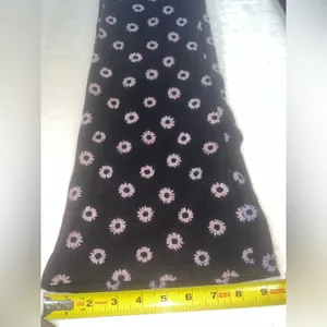 Ultra Flirt Black Floral‎ Wide Leg Pants Small NWT thumbnail 4