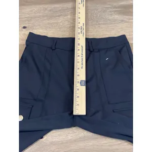 Halara Cargo Pants Size M Navy High Waisted Utility Skinny Stretch Snap Pocket thumbnail 5