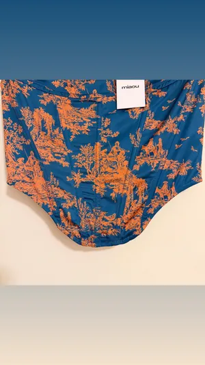 MIAOU | Corset Top in Marmalade Toile size Medium NWT thumbnail 3