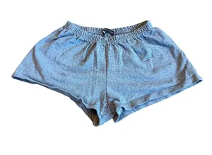 Brandy Melville Blue Lounge Shorts Comfy Casual Stretch Comfortable One Size thumbnail 1