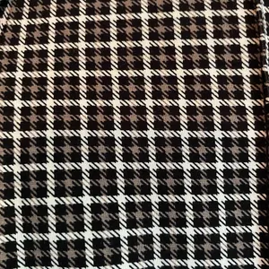 NWT Old Navy Small Stevie high rise pixie houndstooth pull on pants stretchy thumbnail 7