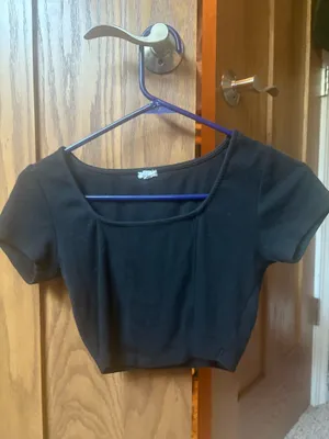 Garage Black Crop Top thumbnail 1