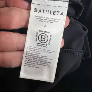 Athleta Stella flare trouser black sz 4‎ thumbnail 8
