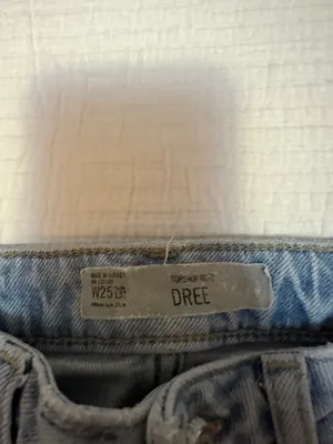 Topshop Ruffled Jeans thumbnail 3