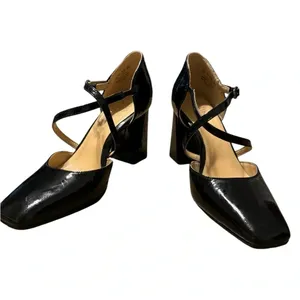 🖤 Naturalizer Leesha Patent Strappy Block Heel Pumps 5.5 ✨‎ thumbnail 2