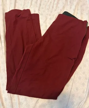 a new day maroon dress pants thumbnail 1
