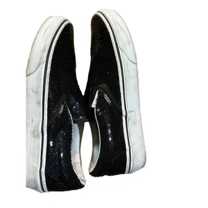 VANS OTW Black Sequin Slip On Skating Casual Shoes Sneakers Women's 5.5‎ thumbnail 9