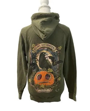 Universal Studios Halloween Horror Nights 2023 Graphics Sweatshirt Hoodie XS thumbnail 1
