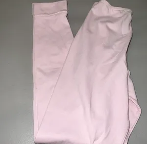 Vintage Carushka Bodywear Pastel Pink Low-Mid Rise Tights/ Leggings Cuffed thumbnail 2